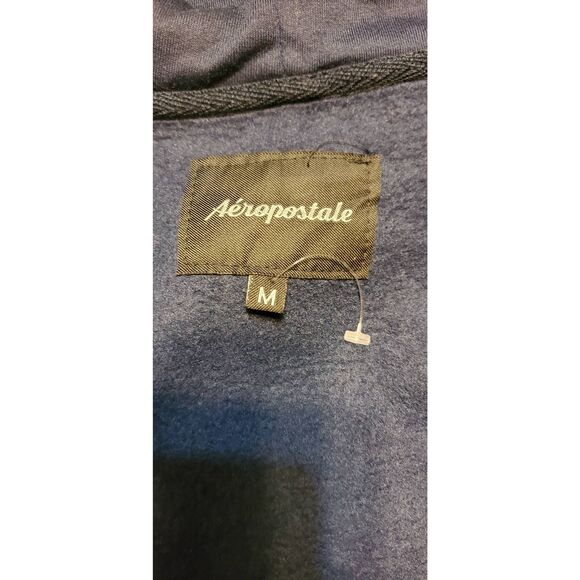NEW WITH TAGS AEROPOSTOLE MENS ZIP FRONT HOODIE - Picture 3 of 3